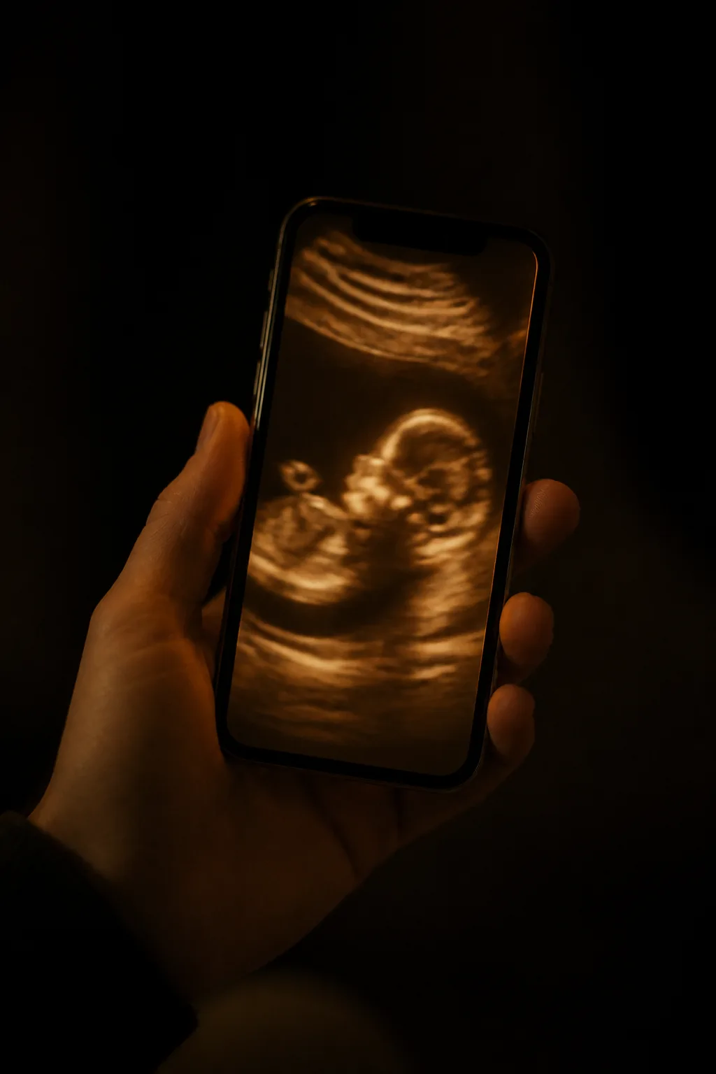 UltFace Baby Reveal Video — animated ultrasound keepsake